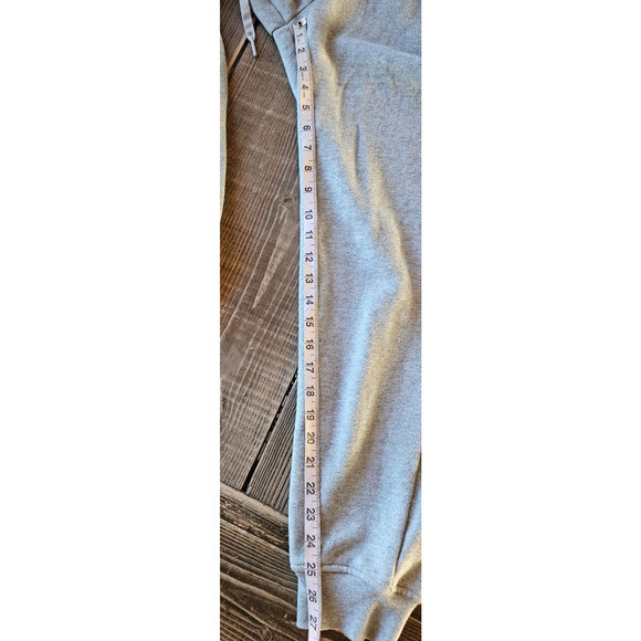 Victorias Secret Sweatpants Small Gray Lace Up High Rise Jogger Pants Lounge - Picture 9 of 11